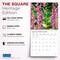 Plato; Wildflowers | 2027 12 x 24 Inch (Hanging) Monthly Square Wall Calendar | Foil Stamped Cover; Category:Wall Calendars; Image:7